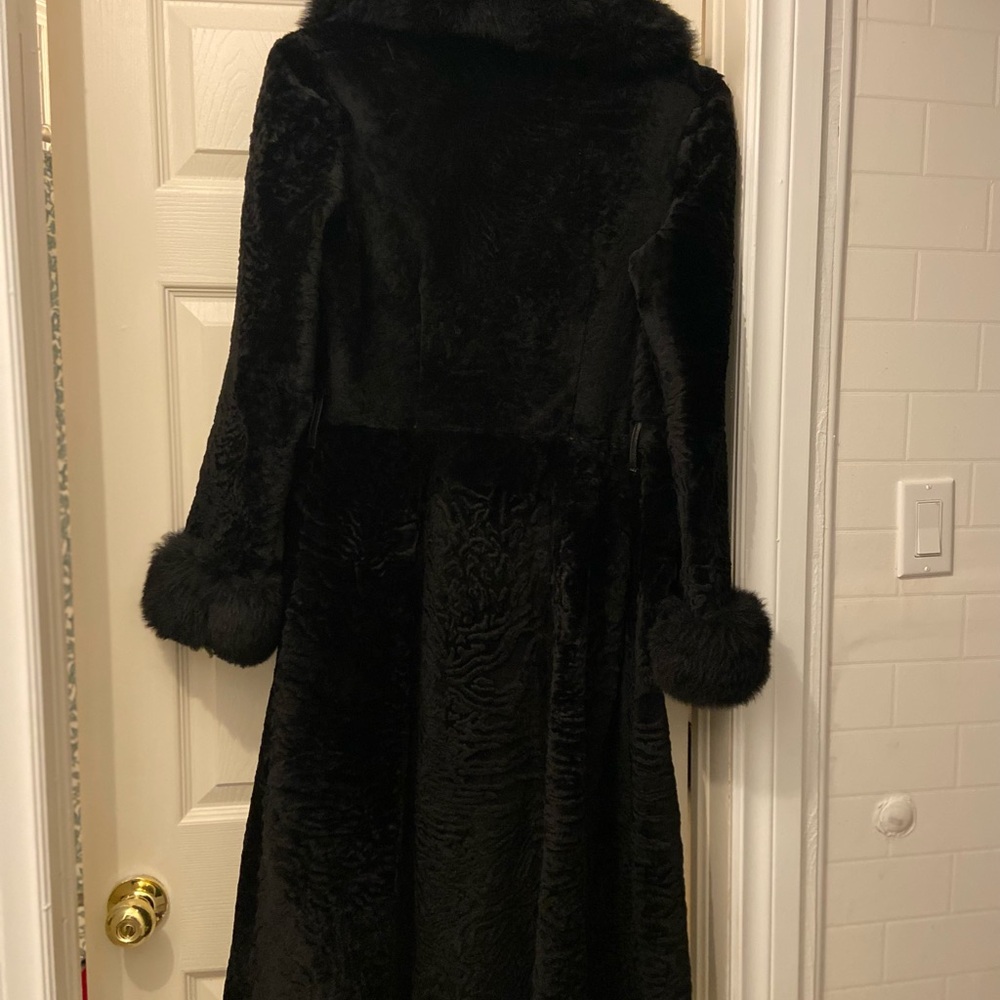 Faux fur penny lane coat